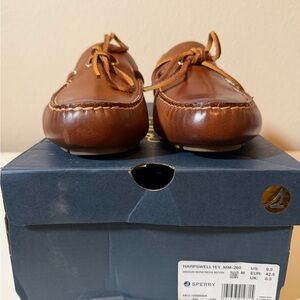 Sperry Men's Tan Leather Boat Shoes